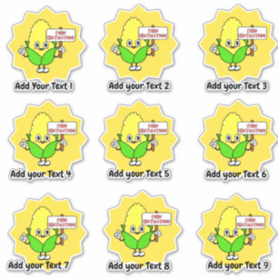 Personalized Congratulation Teacher Reward Sticker