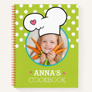 Personalized Cookbook (Your Photo) Recipe Notebook