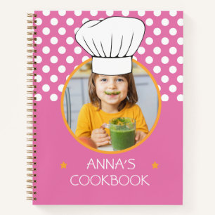 Personalized Cookbook (Your Photo) Recipe Notebook