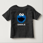 Personalized Cookie Monster | Watercolor Trend Toddler T-Shirt<br><div class="desc">This trendy watercolor graphic features Sesame Street's,  Cookie Monster.  ©  2022 Sesame Workshop. www.sesamestreet.org</div>