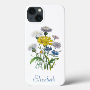 Personalized Cornflowers Case-Mate iPhone Case