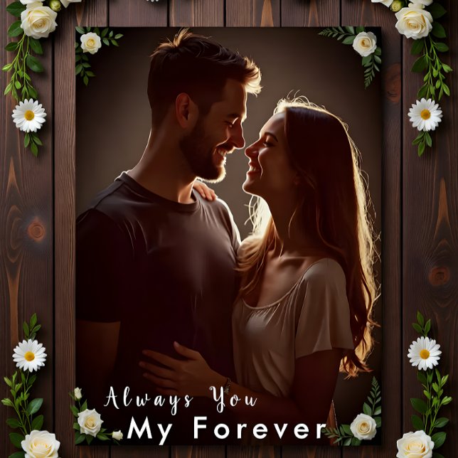 ✅Personalized Couple Photo |Custom Engagement Gift Poster (Creator Uploaded)