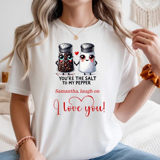 Personalized Couple Valentine Funny Food Women Tee (Personalized Couple Valentine Funny Food Women Tee)