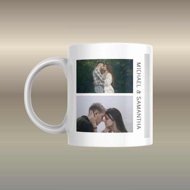 Personalized Couples Photo Gift Coffee Mug (Creator Uploaded)
