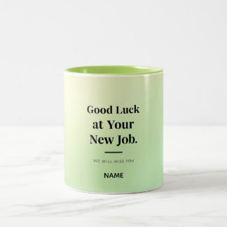 Personalized Coworker Farewell Mug – Custom Name