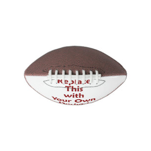 Personalized Create Your Own Custom DIY Template Football