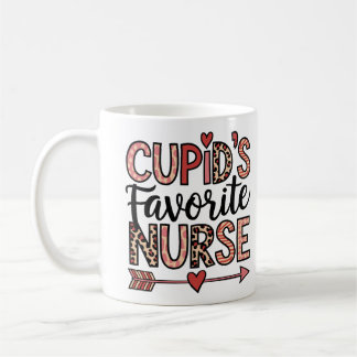 Personalized Cupid's Favorite Nurse Mug
