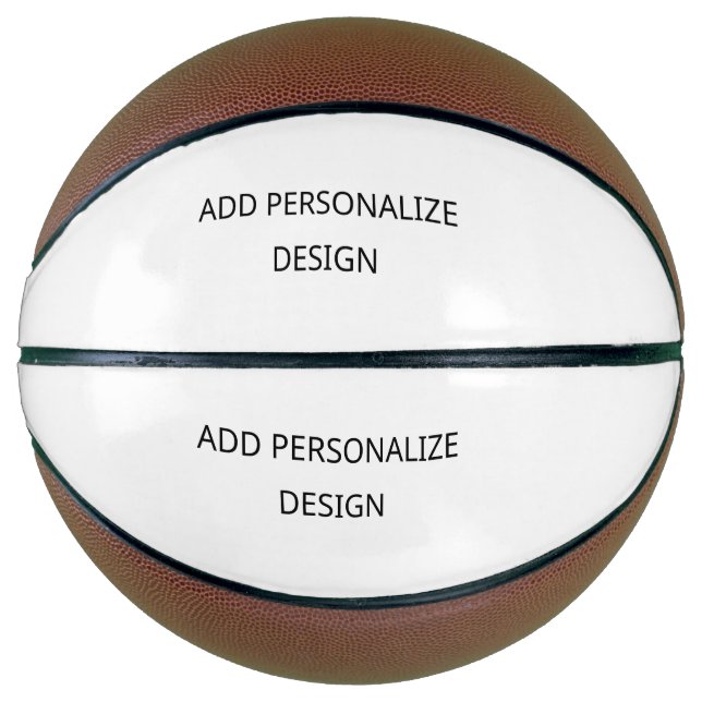 Personalized Custom Basketball – Your Design Here (Front)