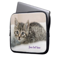 Personalized Custom Cute Pat Photo   Laptop Sleeve