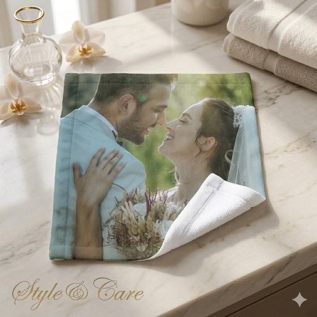 Personalized Custom Image Soft Wash Cloth Twl Gift (Personalized Custom Image Soft Wash Cloth Twl Gift)