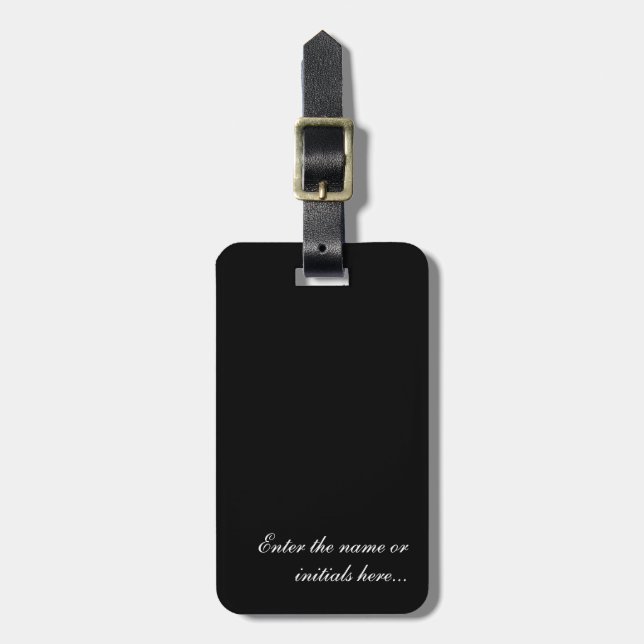 Personalized Custom Luggage Tag (Front Vertical)