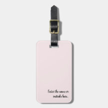  Personalized Custom Luggage Tag