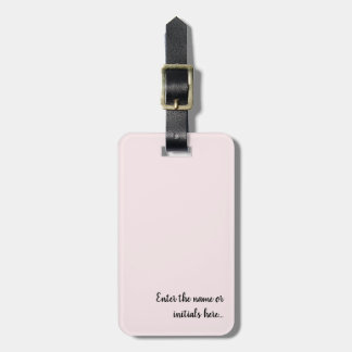 Personalized Custom Luggage Tag