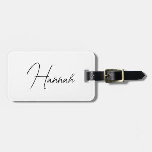 Personalized Custom Luggage Tag Bride Gift Bri
