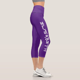 Personalized Custom Made - Template Elisabeth 1 Capri Leggings