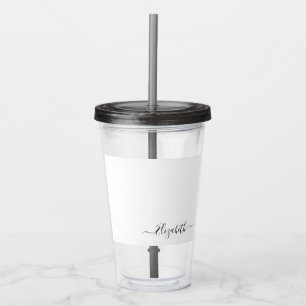 Personalized custom name tumbler Elizabeth mug