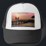 Personalized Custom Photo And Text Trucker Hat<br><div class="desc">Personalized Custom Photo And Text Trucker Hat</div>
