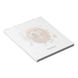 Personalized Custom Photo with Name Notepad