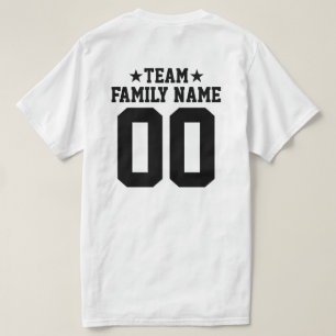 Personalized & Custom Sport Team Jersey T-Shirt