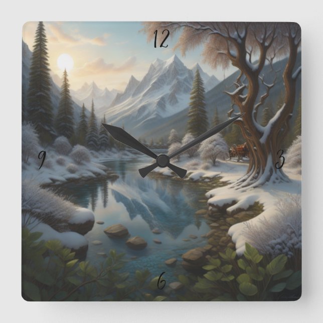 Personalized Custom Wall Clock Decor (Front)