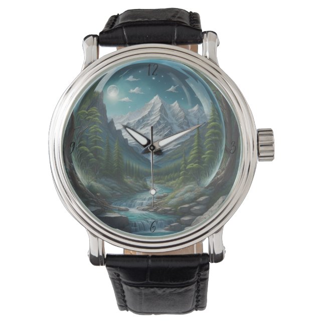 Personalized Custom Wall Clock Decor Watch (Front)