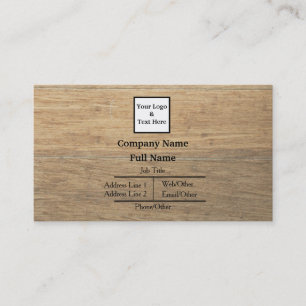Personalized Custom Your Own Business Card