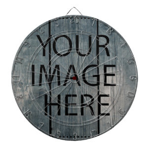 Personalized Custom Your Own Photo & Text Dart Boa Dartboard