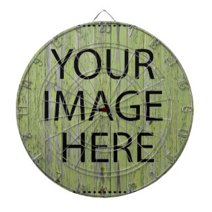 Personalized Custom Your Own Photo & Text Dartboard