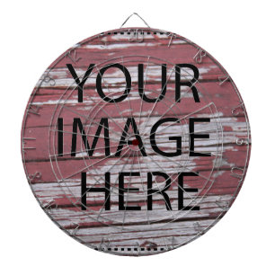 Personalized Custom Your Own Photo & Text Dartboard