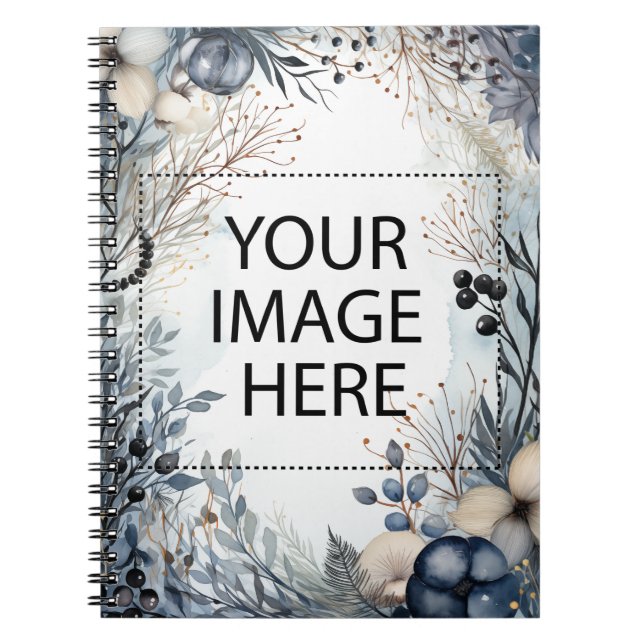 Personalized Custom Your Own Photo & Text Notebook (Front)