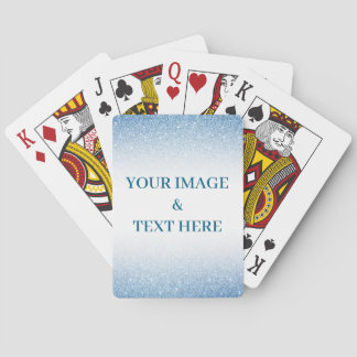 Personalized Custom Your Own Photo & Text Playing Cards