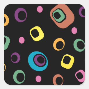 Personalized Custom Your Own Photo & Text Square Sticker