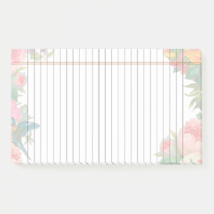Personalized Customizable Lined Notebook Paper Pos Post-it Notes