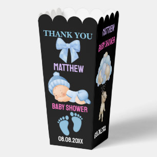 Personalized Cute Baby Shower  Favor Boxes