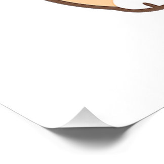 Personalized Cute Cat Gift – Custom Pet Name Minim Poster