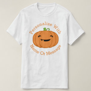 PERSONALIZED Cute Little Pumpkin T-Shirt