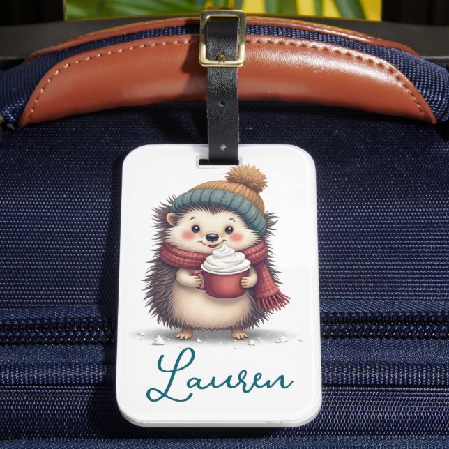 Personalized cute luggage tag (Front Insitu 2)