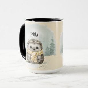 Personalized Cute Owl Mug, Woodland Forest Animal Mug