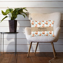 Personalized Cute woodland Fox nursery decor