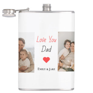 Personalized Dad Flask Father's Day Gifts