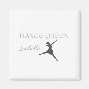 Personalized Dance Queen, Gift or Her, Ballet  Magnet