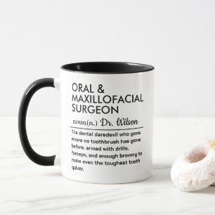 Personalized Dentist Definition Mug