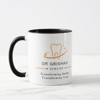Personalized Dentist Logo Coffee Mug