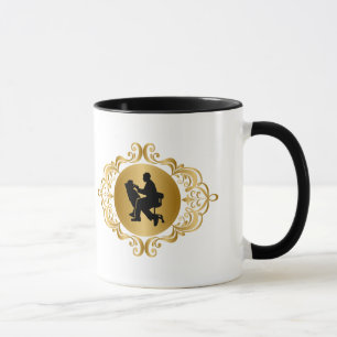 Personalized Dentist Silhouette Mug