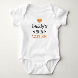 Personalized Design   [Any Text's] Little Vafler Baby Bodysuit