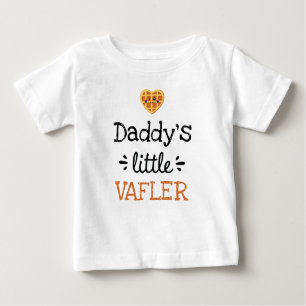 Personalized Design   [Any Text's] Little Vafler Baby T-Shirt
