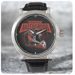 Personalized Dirt Bike Motocross Racing Helmet   Watch<br><div class="desc">Custom NAME Dirt Bike Rider Motocross Racing Moto Racer Motorcycle Gifts - Choose Color and Customize with your Name or Custom Text!</div>