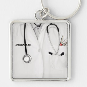 Personalized Doctor Gift Key Ring