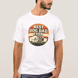 Personalized Dog Dad Best Dog Dad Ever T-Shirt