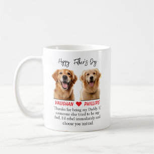 Personalized Dog Dad Mug Funny Father’s Day